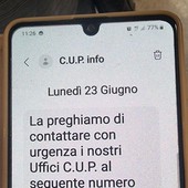 Falsi SMS del Cup Usl, 'attenti ai numeri con prefisso 899, nascondono truffe' Falsi SMS del Cup Usl, 'attenti ai numeri con prefisso 899, nascondono truffe'