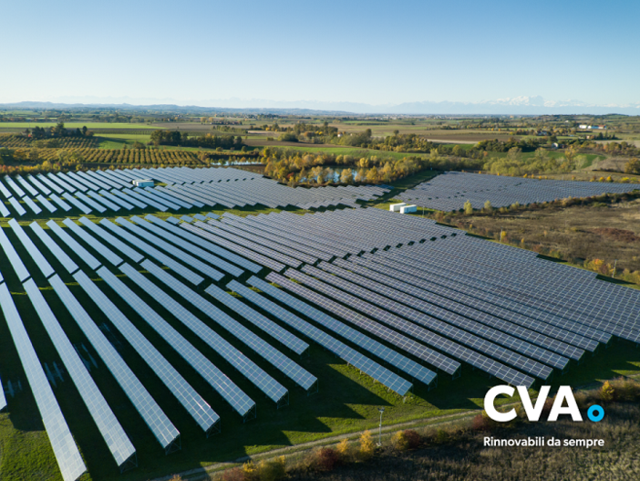 Pannelli solari di Cva a Valenza Fornace (Alessandria)