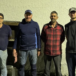 Sergio Chiari, Mirando Brulard, Mirko Aymonod e Michel Neyroz