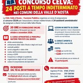 Concorso Celva per assistenti amministrativi, corso di preparazione della Fp Cgil Concorso Celva per assistenti amministrativi, corso di preparazione della Fp Cgil