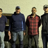 Sergio Chiari, Mirando Brulard, Mirko Aymonod e Michel Neyroz