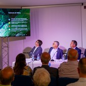Un momento della presentazione del progetto del nuovo impianto