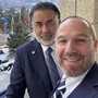 Da sn Aldo Domanico e Massimiliano Tuccari Da sn Aldo Domanico e Massimiliano Tuccari