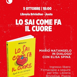 Natangelo presenta il suo nuovo libro alla Libreria Brivio Due