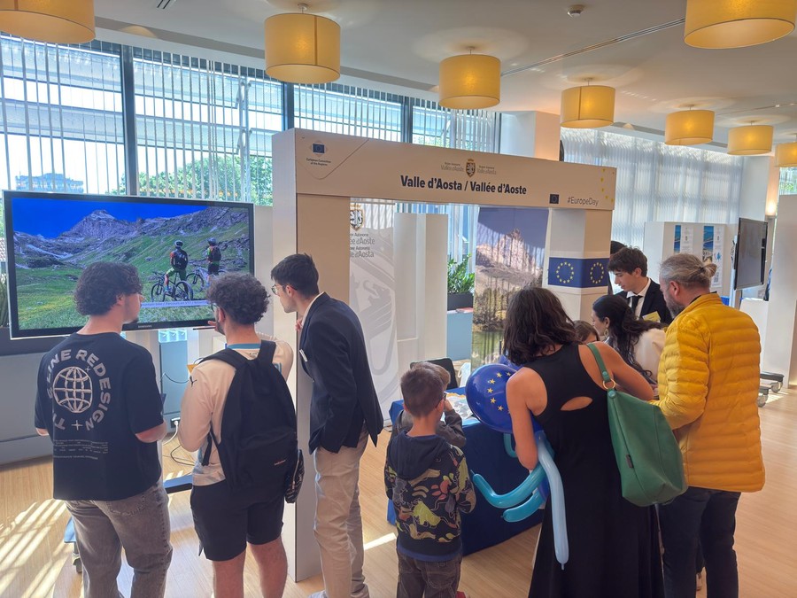 La Valle d’Aosta a Bruxelles alla giornata Porte aperte delle Istituzioni Europee