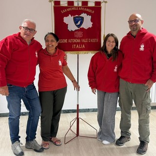 Da sn Rosario Mele, Carla Buzzelli, Valentina Passarella e Giuseppe Rocca