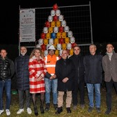 Allestito l’Albero della Sicurezza davanti alla Cogne Acciai Speciali