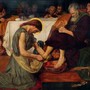 Cristo lava i piedi a Pietro, 1852- Ford Madox Brown (1821-1893)