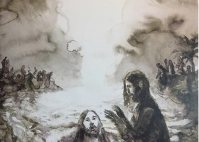 'Battesimo di Cristo', 2017- François-Xavier de Boissoudy (1966)