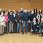 Foto di gruppo per i soci FIDAS e i relatori del convegno