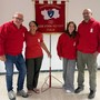 Da sn Rosario Mele, Carla Buzzelli, Valentina Passarella e Giuseppe Rocca