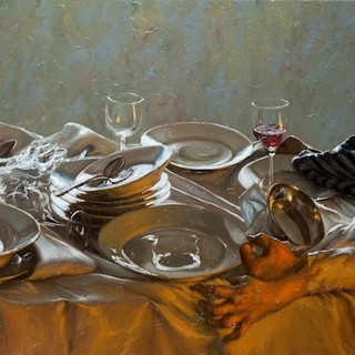 'Il banchetto del ricco Epulone', 2010- Giovanni Gasparro, 1983