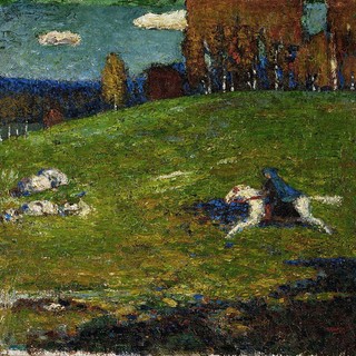 'Il cavaliere azzurro' - 1903, Kandinskij (1866-1944)