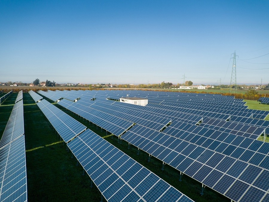 Un impianto fotovoltaico di Cva ad Alessandria