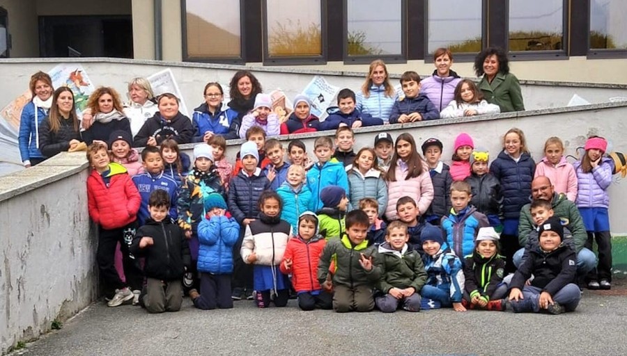 I bambini della Scuola dell'Infanzia di Pollein