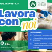 Institut Agricole Régional, tre avvisi pubblici per nuove figure professionali