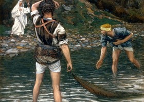 Vocazione di san Pietro e sant’Andrea, 1886-1894- James Tissot (1836-1902) Vocazione di san Pietro e sant’Andrea, 1886-1894- James Tissot (1836-1902)