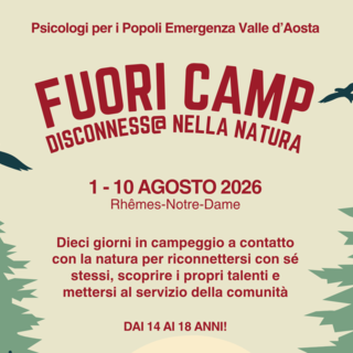'Fuoricamp', a Rhêmes-Notre-Dame natura ed esperienze per ragazzi dai 14 ai 18 anni