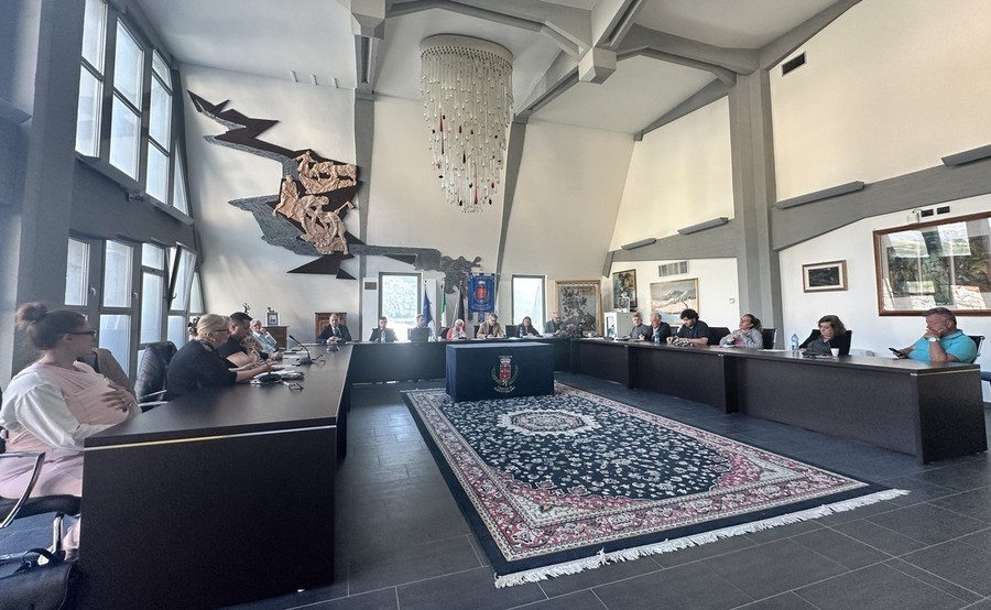 La seduta del Consiglio comunale di Saint Vincent