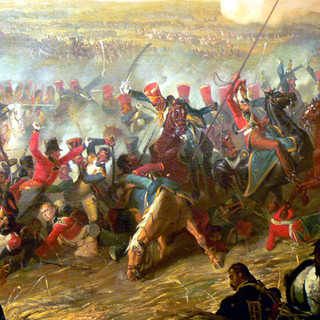 La Battaglia di Waterloo in un dipinto di Denis Dighton – 1816