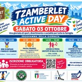 Tzamberlet Active Day, il 3 ottobre una giornata di sport e incontri aperta alla città Tzamberlet Active Day, il 3 ottobre una giornata di sport e incontri aperta alla città