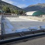 I lavori alla piscina comunale scoperta
