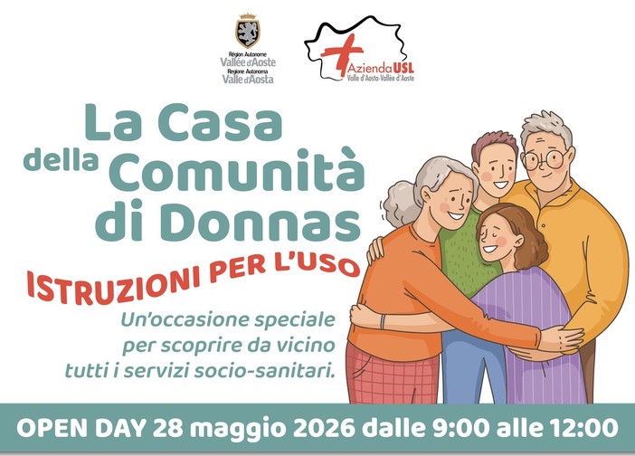 Donnas, Open Day alla Casa della Comunità Donnas, Open Day alla Casa della Comunità