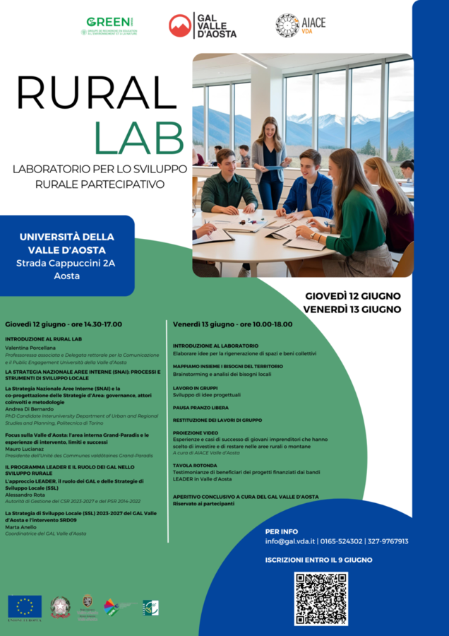 Interessi comuni tra GAL VdA e Università valdostana, stipulata convenzione