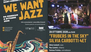 Il Silvia Carbotti Quartet chiude ‘We Want Jazz’ al Grand Hôtel Billia Il Silvia Carbotti Quartet chiude ‘We Want Jazz’ al Grand Hôtel Billia