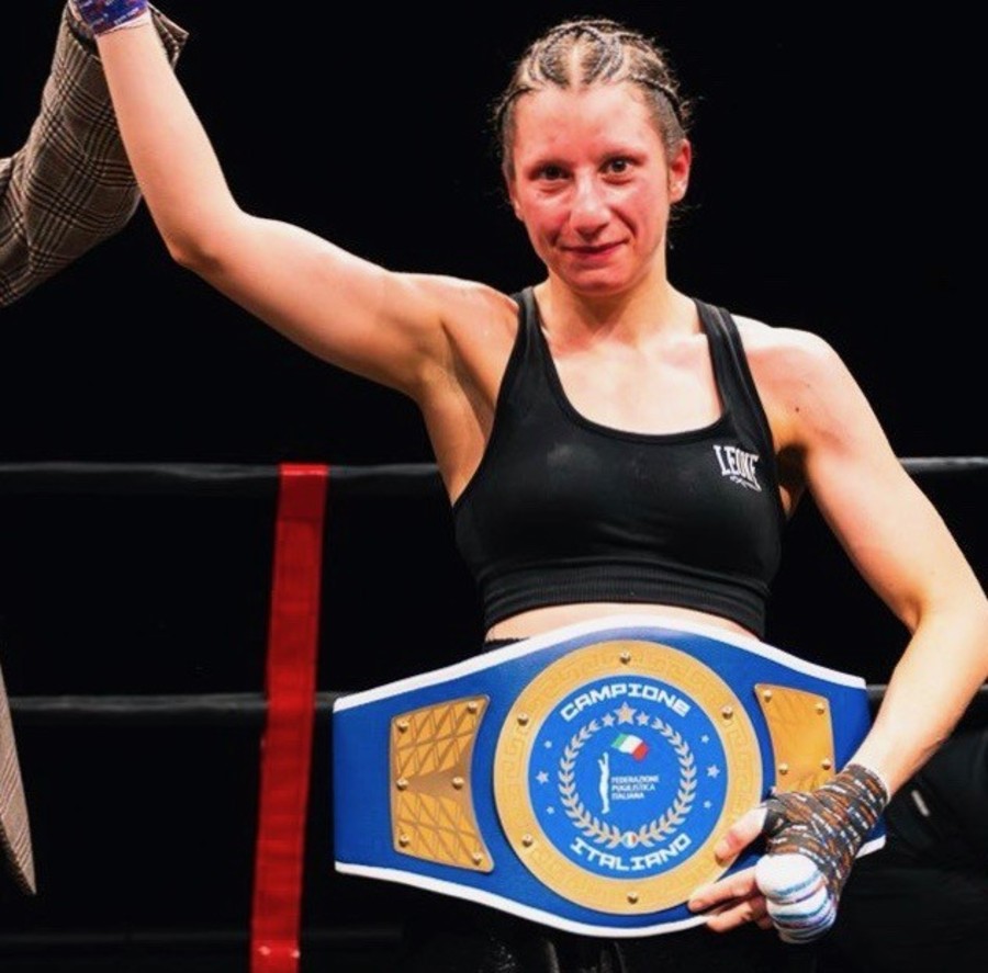 Boxe; Federica 'La Cattiva' Macrì è campionessa d'Italia