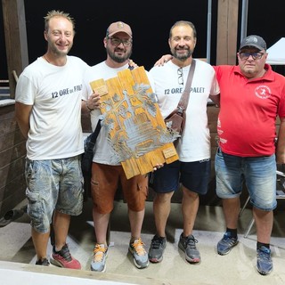 I primi classificati al torneo; Thomas Marchesi, Giuseppe Chiabotto e Alex Ducly