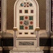 Predella della cattedra papale in san Giovanni in Laterano, IV sec.