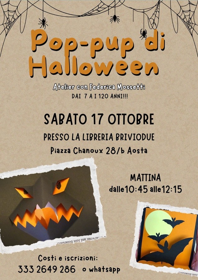 'Pop Up' da Brivido alla Briviodue di Aosta 'Pop Up' da Brivido alla Briviodue di Aosta