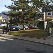 Chiude piazza Plouve, parcheggi gratis in piazza Cavalieri di Vittorio Veneto, via Lucat e via Vevey