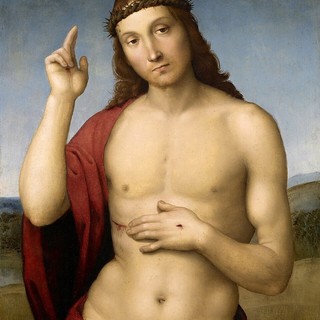 Cristo benedicente, 1502-1504. Raffaello (1483-1520)