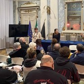 Un momento della riunione di ieri in Municipio