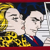 'The Car', 1963- Roy Lichtenstein (1923-1997)