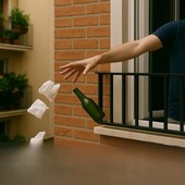 Il balcone non è una discarica; quando l’inciviltà diventa reato penale