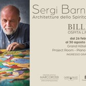 'Billia ospita l'arte' al via con le Architetture dello Spirito di Sergi Barnils