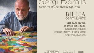 'Billia ospita l'arte' apre con le Architetture dello Spirito di Sergi Barnils 'Billia ospita l'arte' apre con le Architetture dello Spirito di Sergi Barnils
