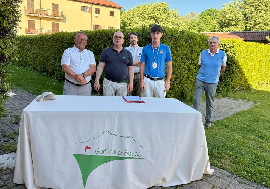 Golf, a Boves sucesso per Mathias Sciocchetti Bois