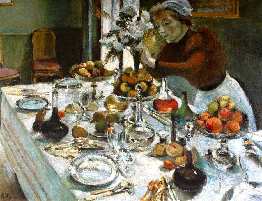 'Tavola imbandita', 1896-1897; Henry Matisse (1869-1954) (copia 1)