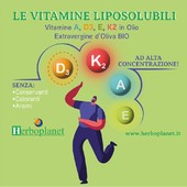 Webinar on air; vitamine liposolubili A,D,E,K  e il loro utilizzo