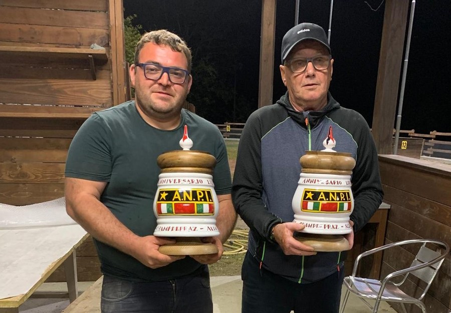 I vincitori, Davide Pierin e Bruno Vaser