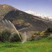 Acqua, reti innovative e consumi dimezzati; due grandi progetti irrigui valdostani