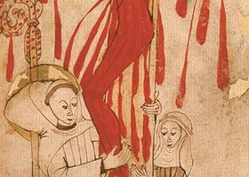 'Visione di san Bernando con una suora', XV secolo