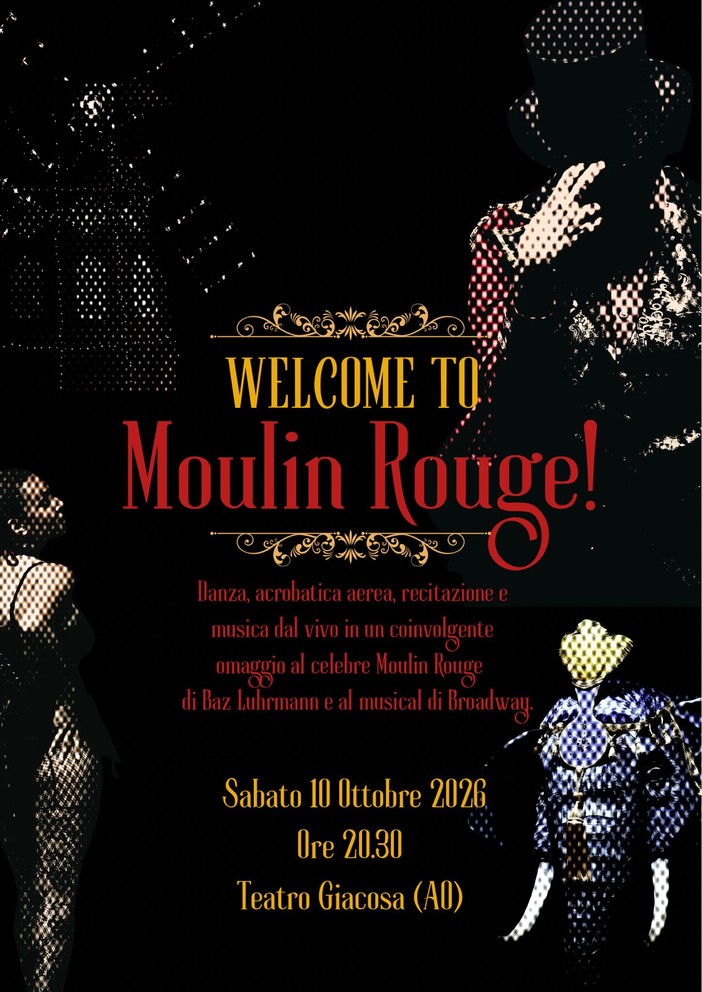 'Welcome to Moulin Rouge', al teatro Giacosa arriva lo spettacolo amatoriale firmato Soul Energy ASD
