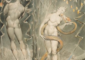 'La tentazione e il peccato di Eva', 1808 - William Blake (1757-1827) 'La tentazione e il peccato di Eva', 1808 - William Blake (1757-1827)