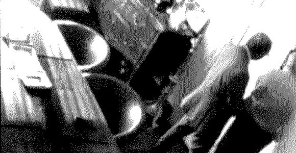 Nel fotogramma della videocamera nascosta dagli inquirenti, Matta e Armao nello nello studio di via Noto, durante l’incontro del 14 settembre scorso