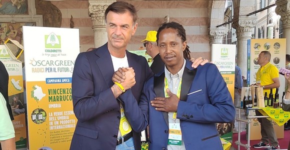 Amadou Baldeh, 'gambiano di Hone', vince il premio Oscar Green Coldiretti